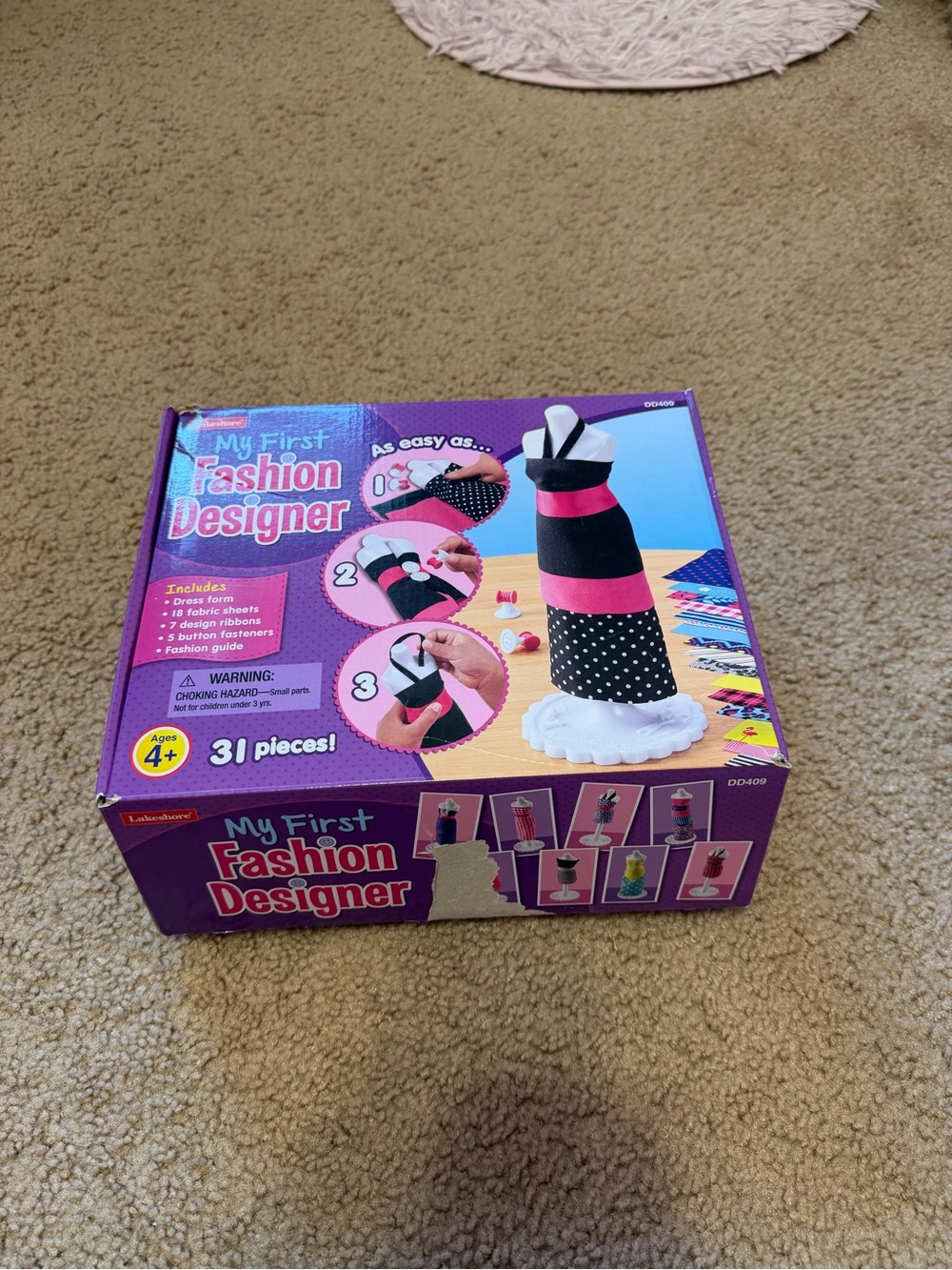 My First Fashion Designer Dress-Up Kit — Purple & Pink
